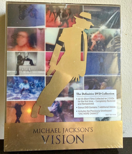 Michael jackson vision dvd - michael,